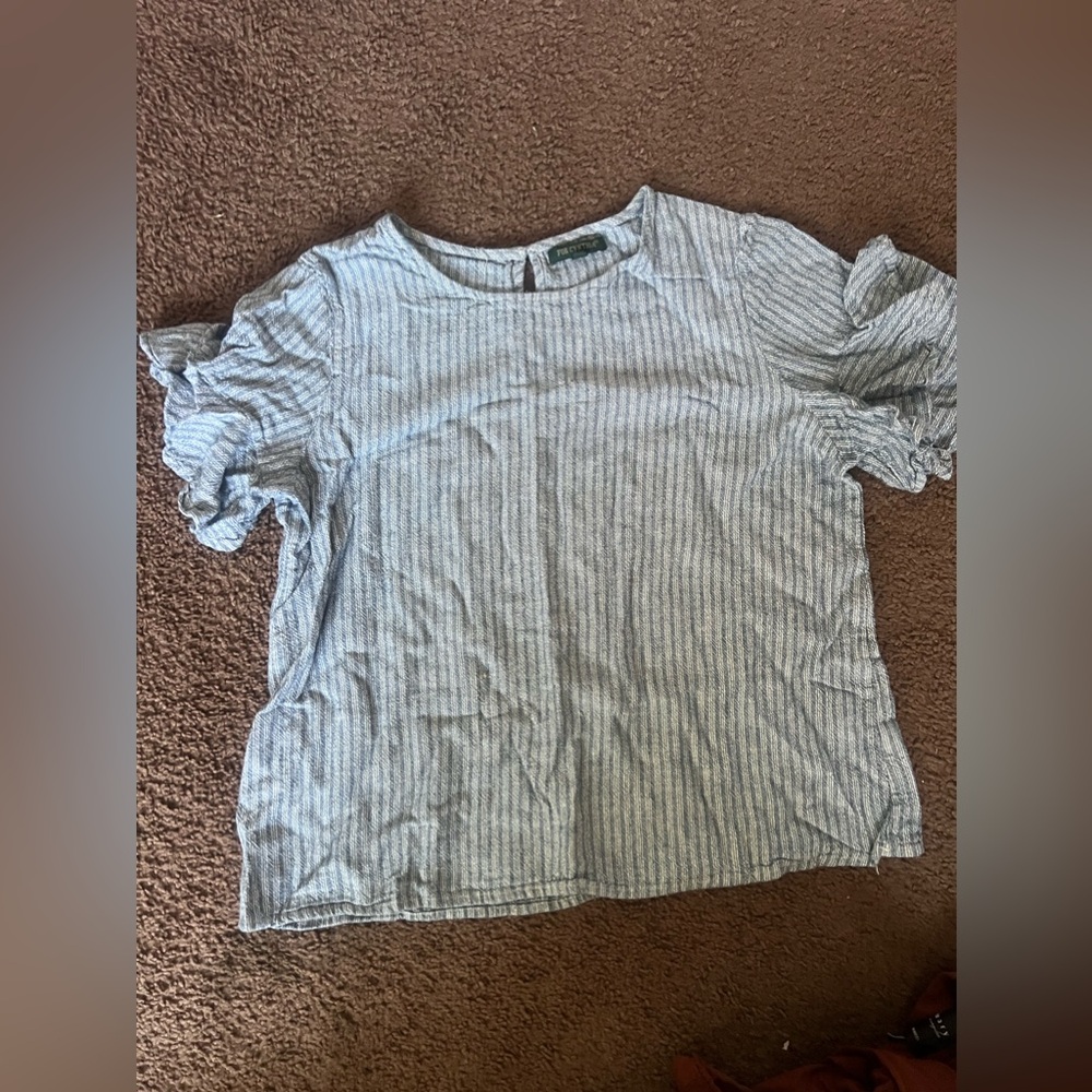 For Cynthia Linen Tops
